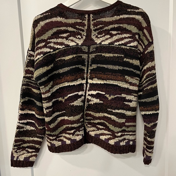 Peruvian Connection 100% Pima Cotton Sweater - size M - Picture 3 of 8